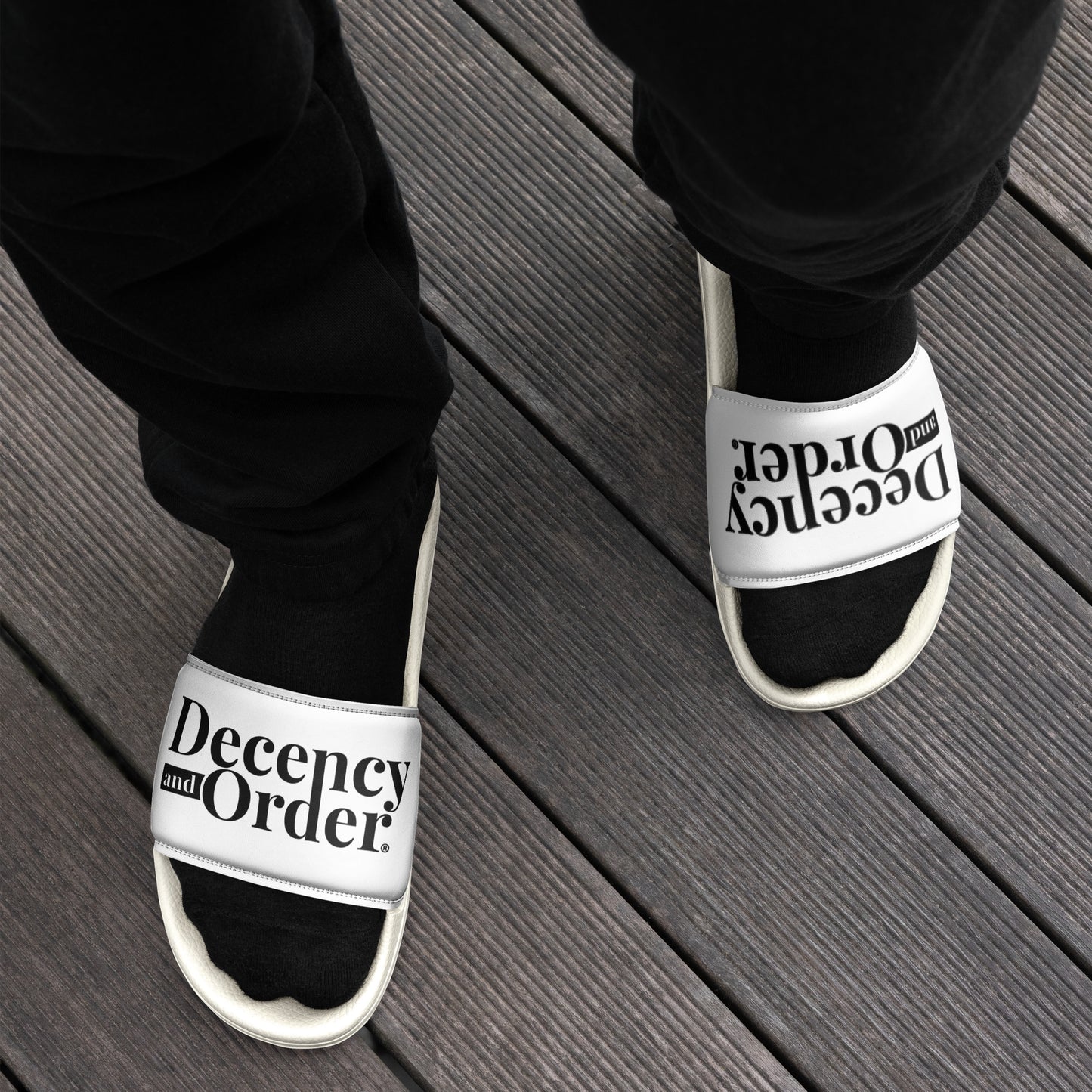 Slides Decency And Order Men’s