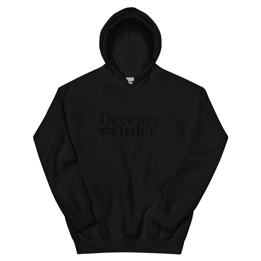 My Faith in God has Triumphed (Black Print) Unisex Hoodie