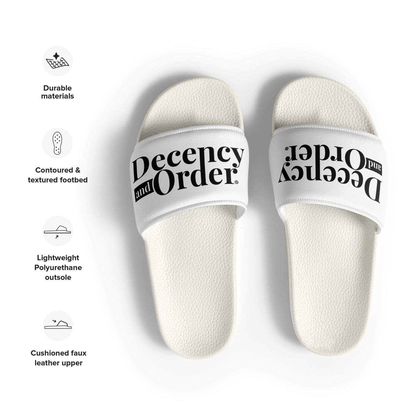 Slides Decency And Order Women's