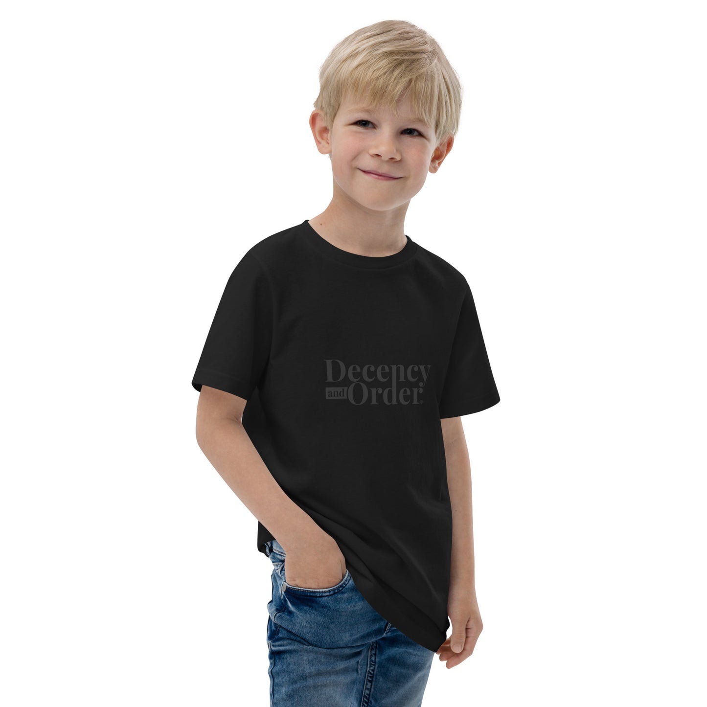 Youth Decency And Order t-shirt (Black Print)