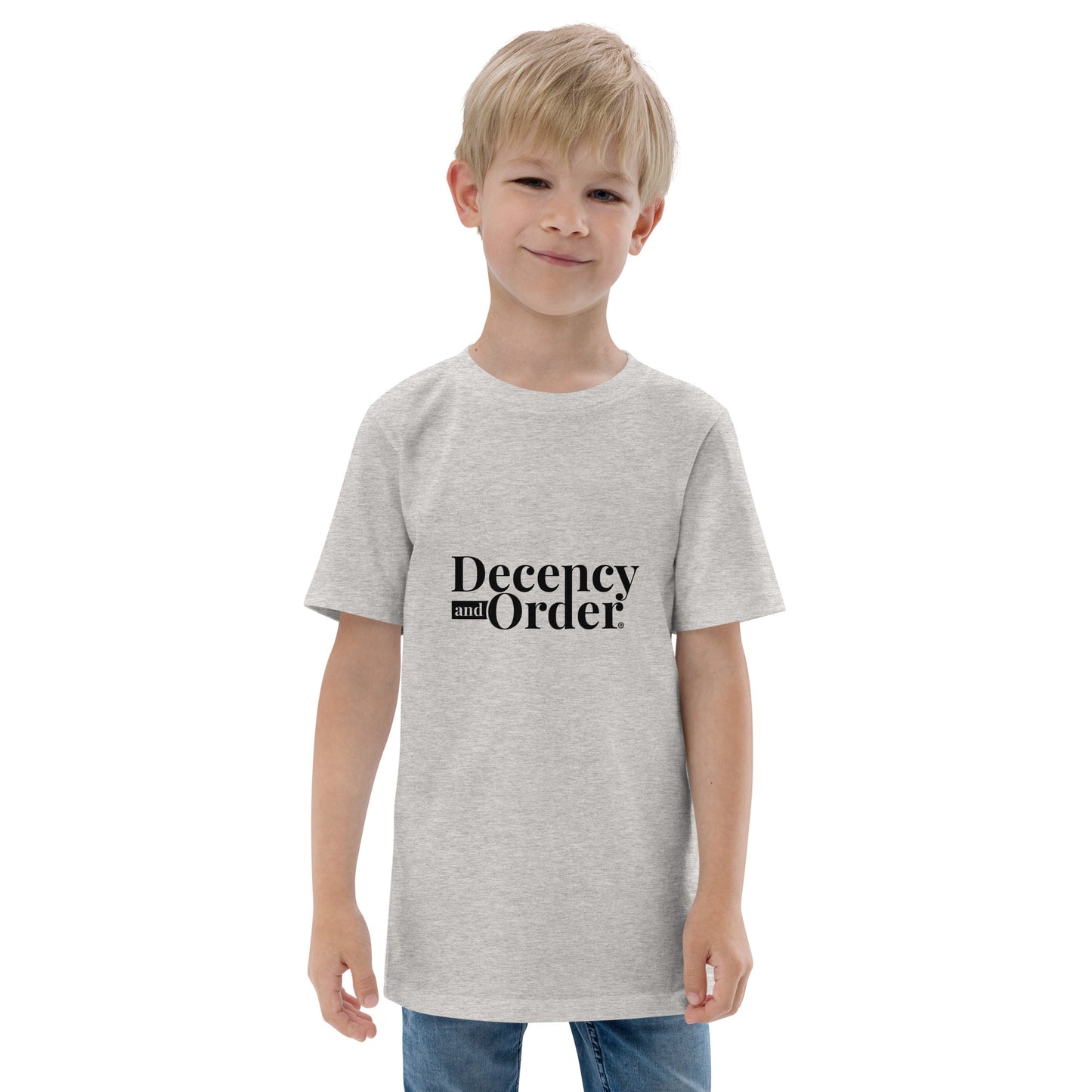 Youth Decency And Order t-shirt (Black Print)