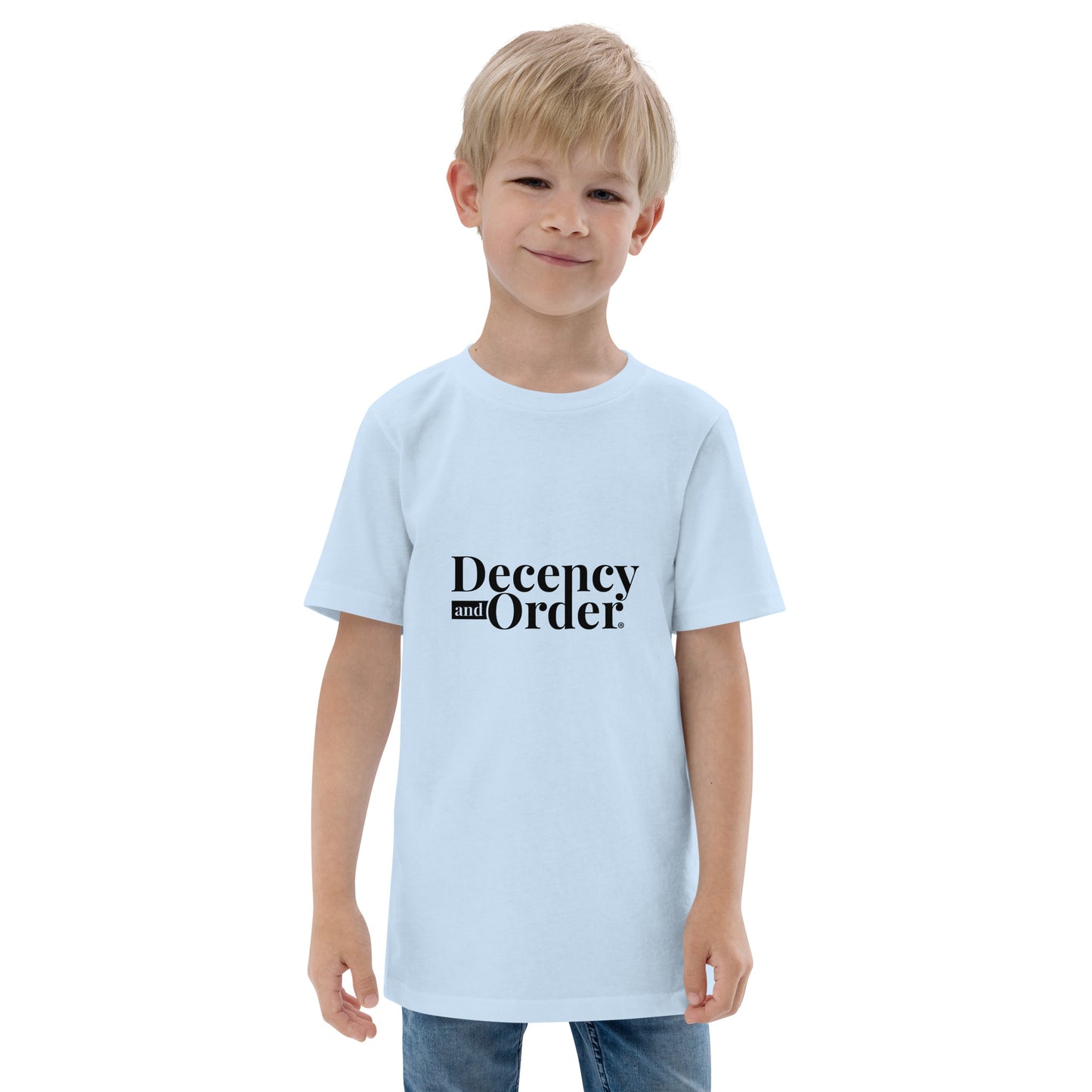 Youth Decency And Order t-shirt (Black Print)