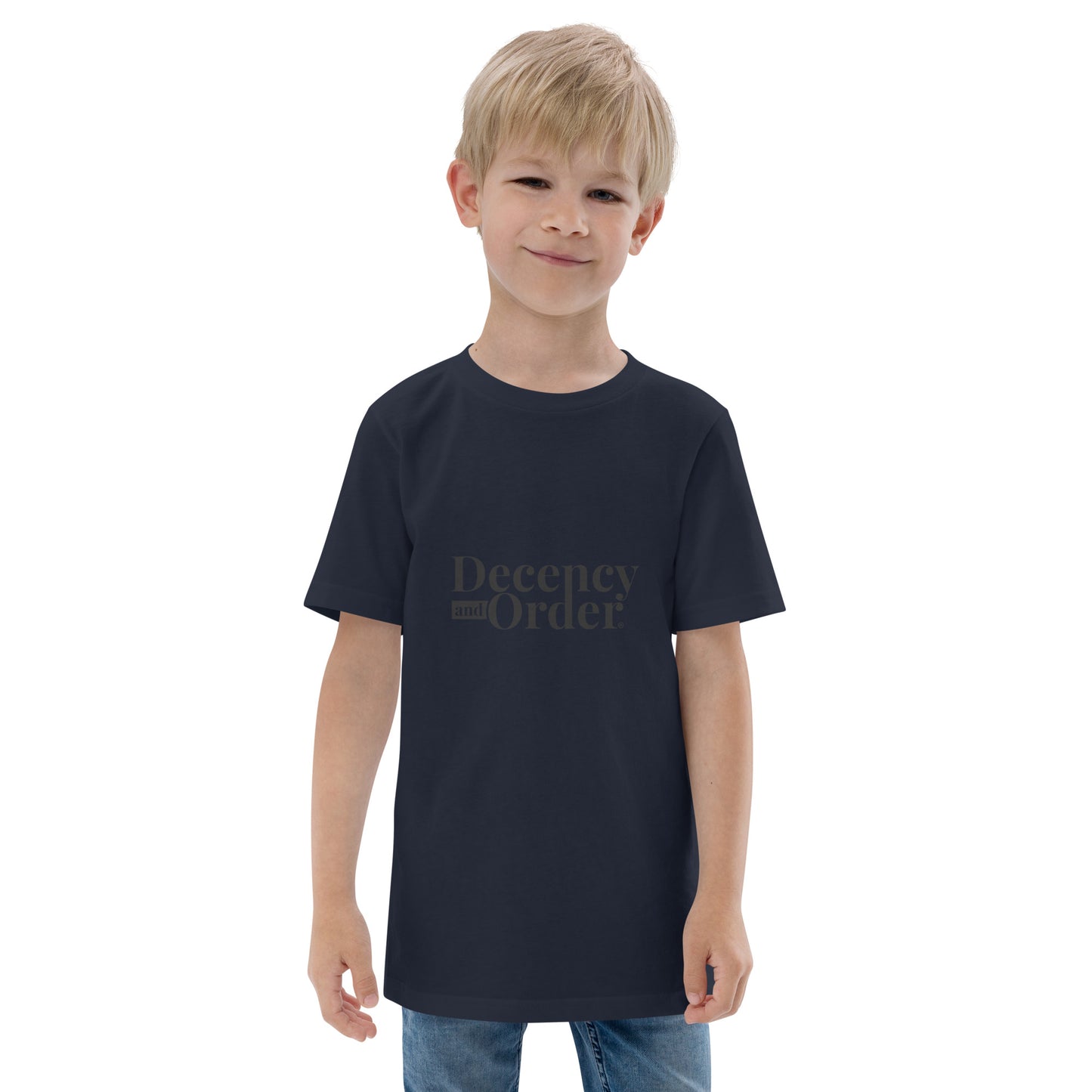 Youth Decency And Order t-shirt (Black Print)