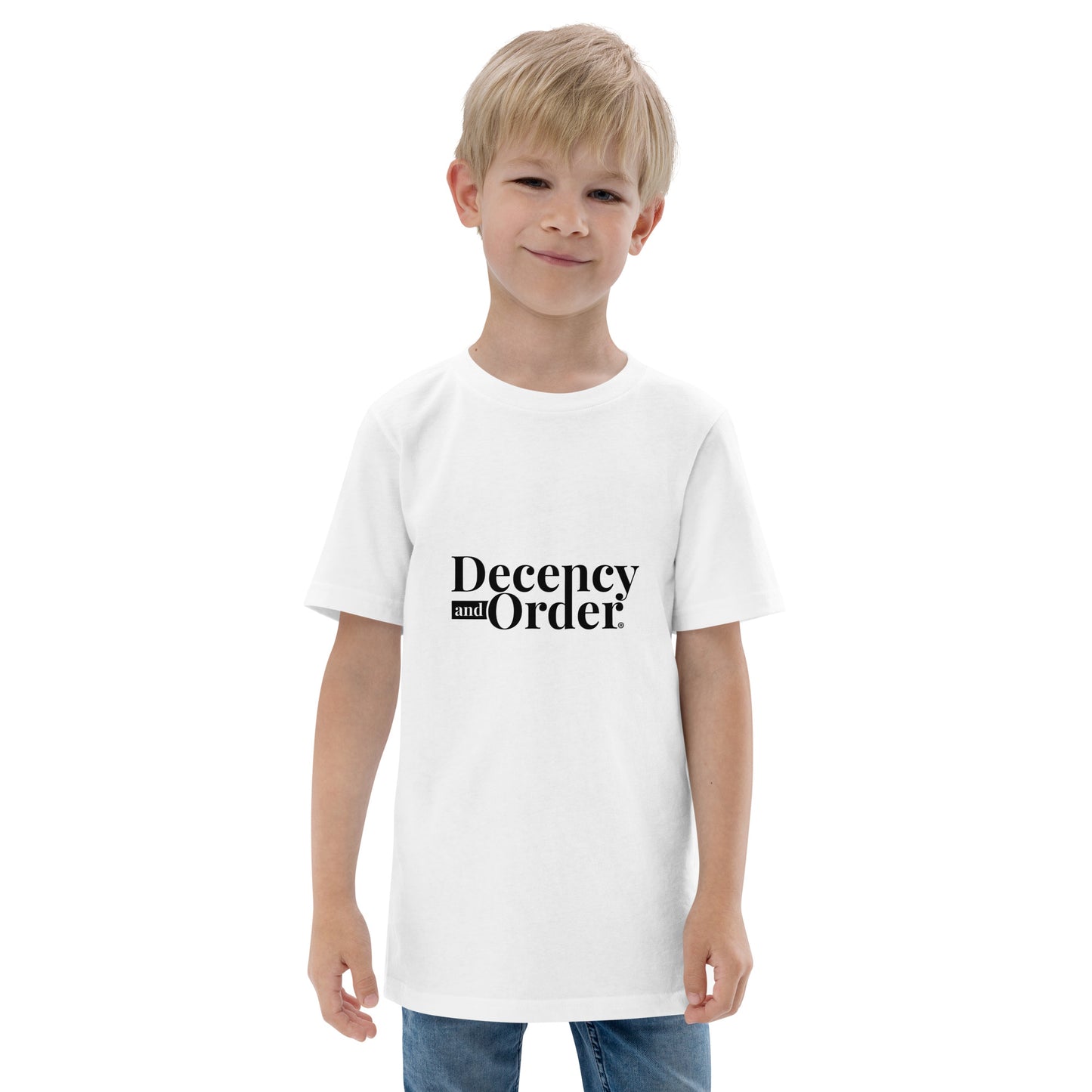 Youth Decency And Order t-shirt (Black Print)