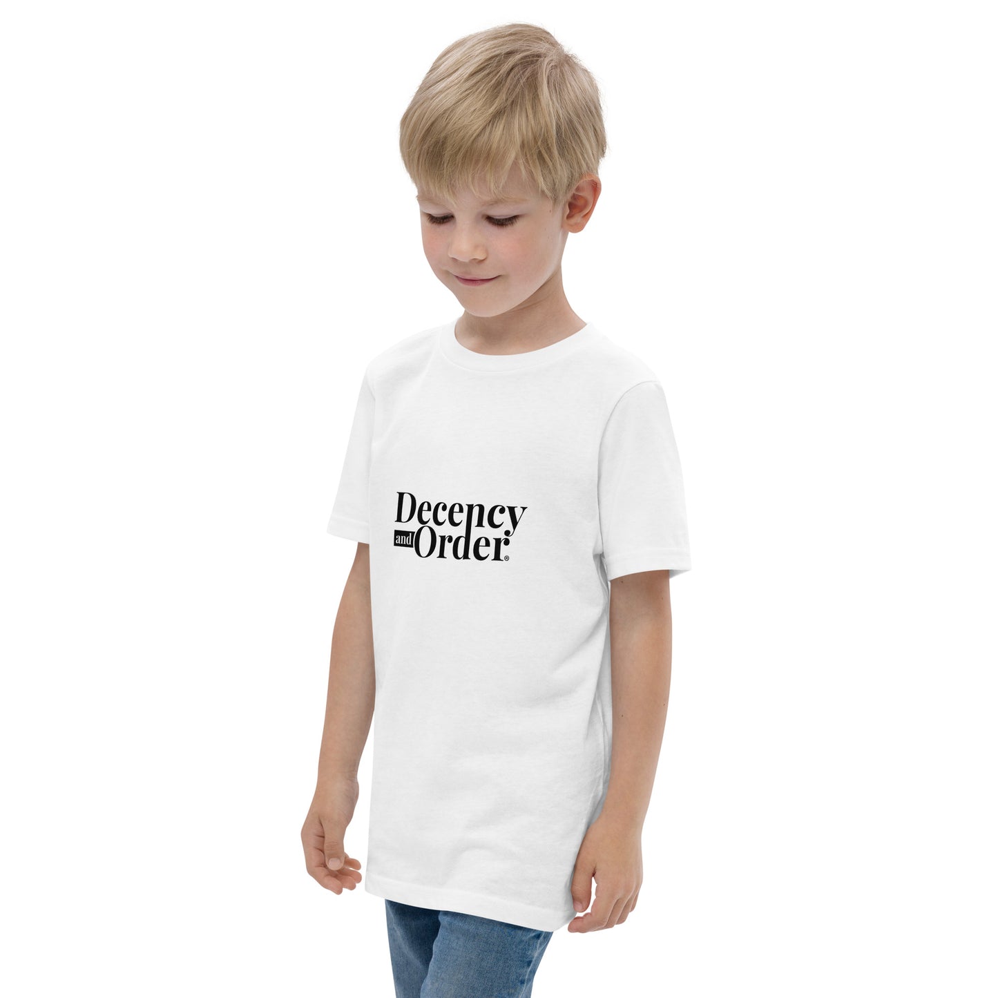 Youth Decency And Order t-shirt (Black Print)