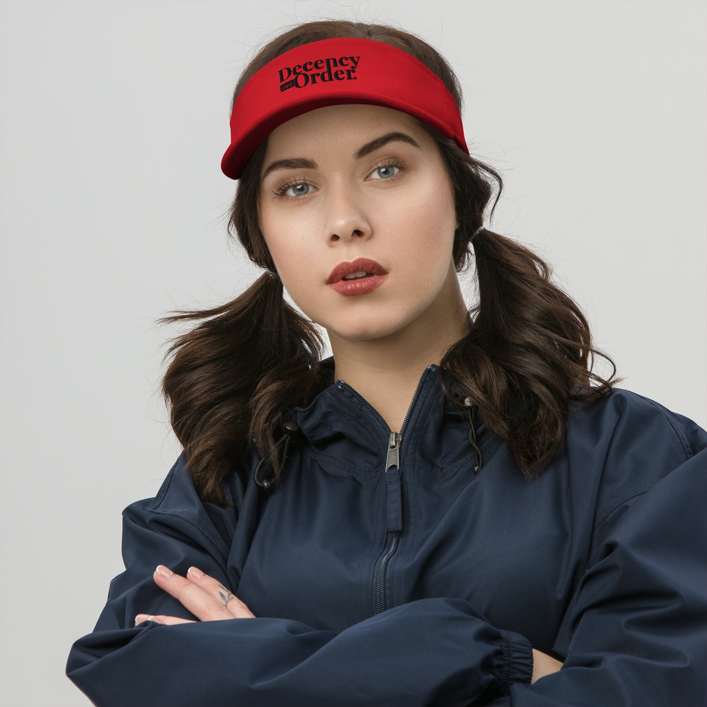 Decency And Order Visor (Black Logo)