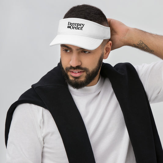 Decency And Order Visor (Black Logo)